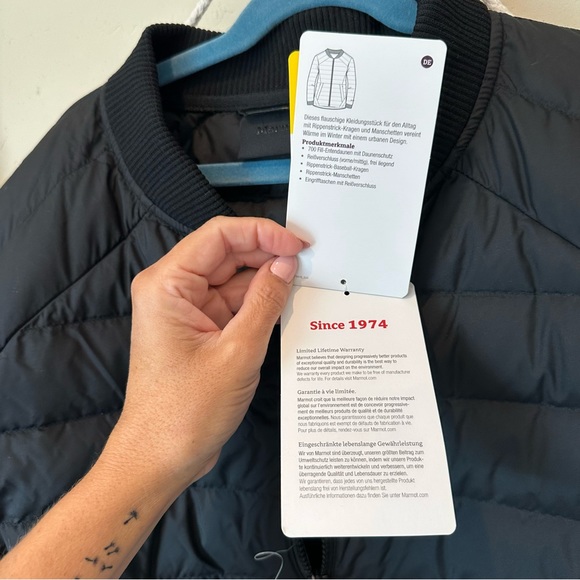 NEW with tags- Marmot Ion Escape 700 Fill Black Goose Down Puffer - Picture 7 of 9